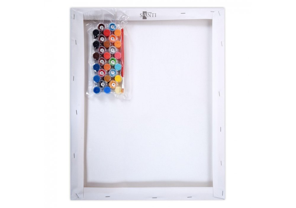 Картина за номерами SANTI "Чорна пантера", 40*50см