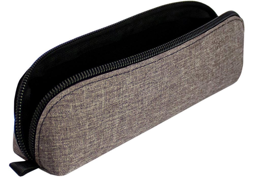 Пенал м'який трикутний, 20,5*5*4см, чорний