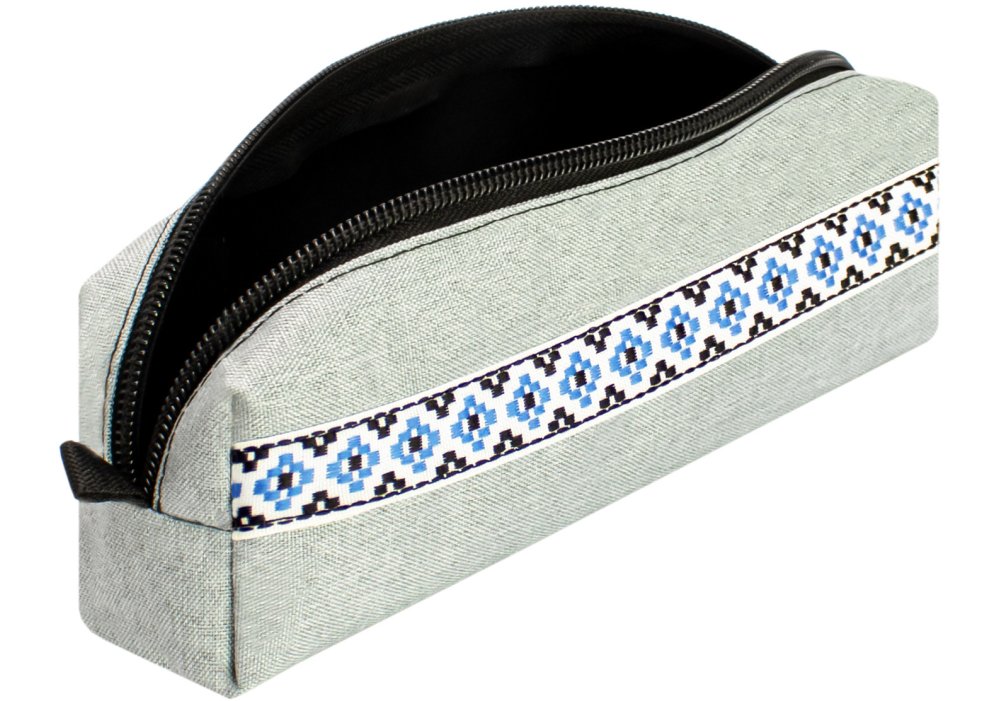 Пенал мягкий "Vyshyvanka Classic Dark Grey"