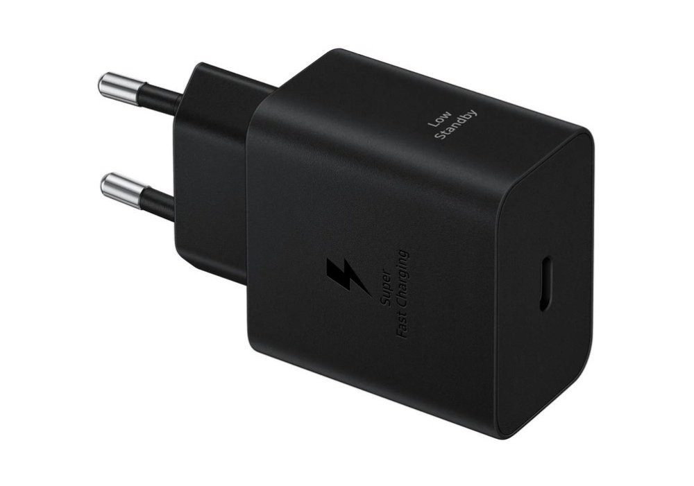 Мережевий зарядний пристрій Samsung 45W Compact Power Adapter (w C to C Cable) EP-T4511XBEGEU Black