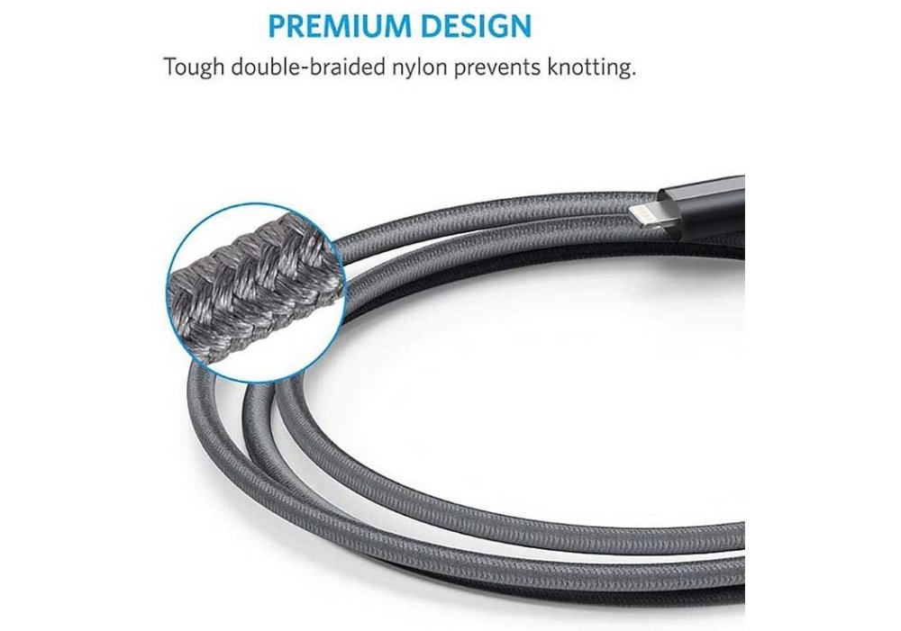 Кабель Anker Powerline Select+ Lightning - 1.8 м Black