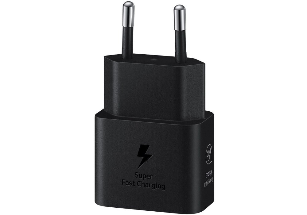 Зарядное устройство Samsung 25W Travel Adapter + Type-C cable Black (EP-T2510XBEGEU)