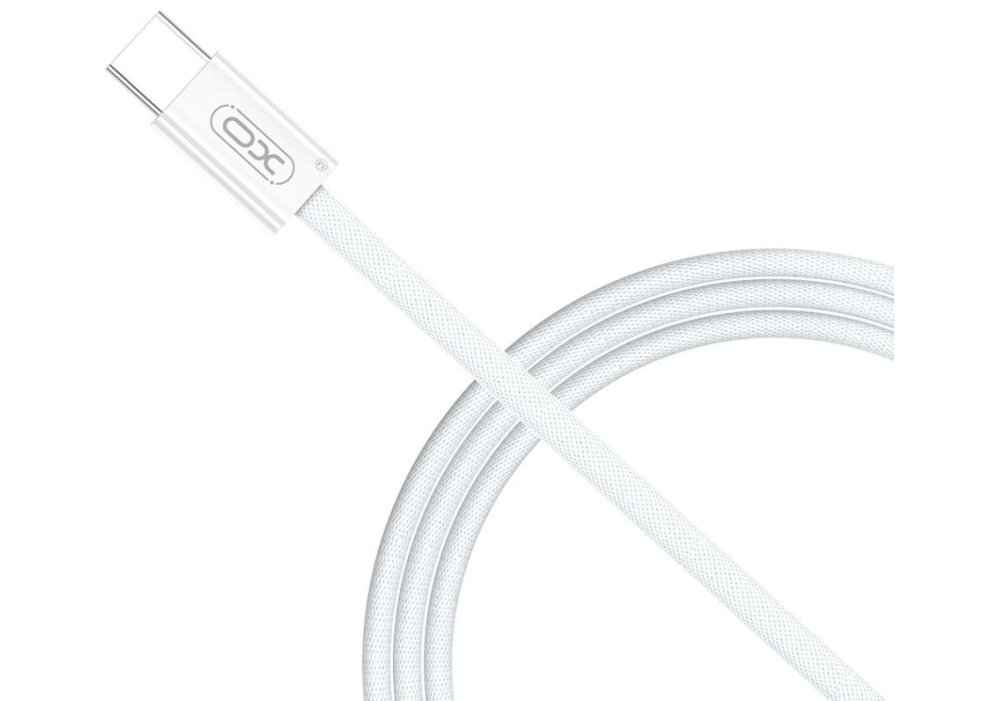 Кабель XO NBQ260A High-fashion Series Type-C to Type-C - 60W - 1m White