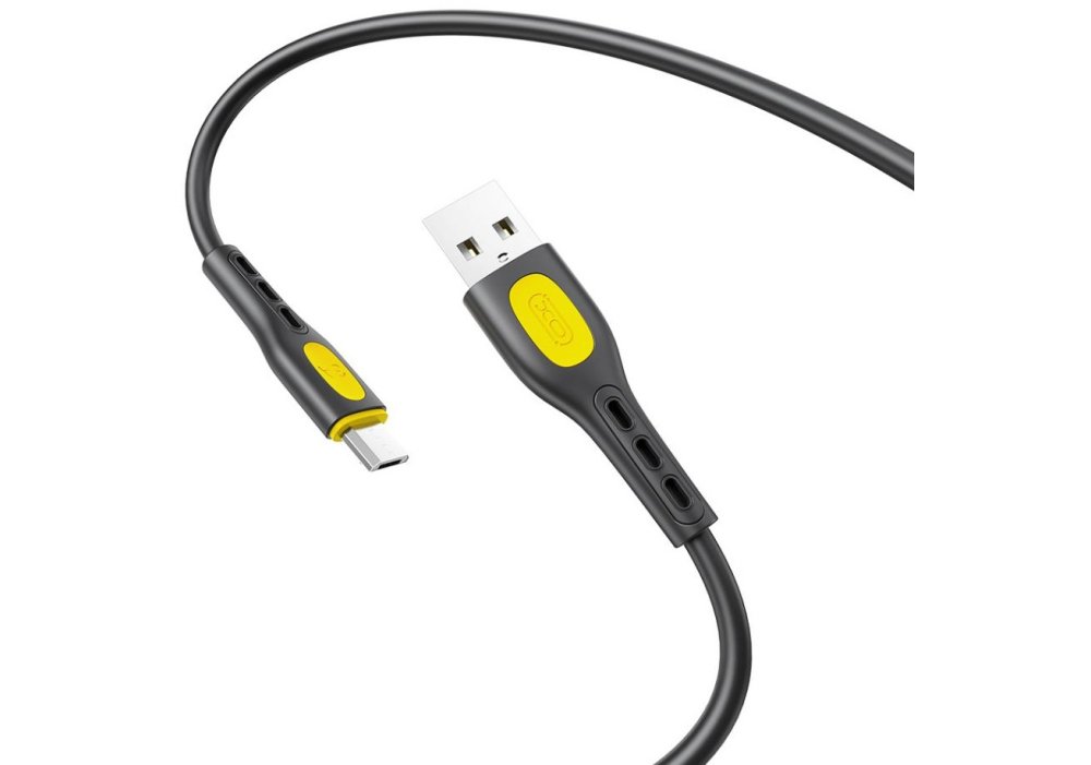 Кабель XO NB280 Jian Yan Series USB-A to Micro - 1m Black