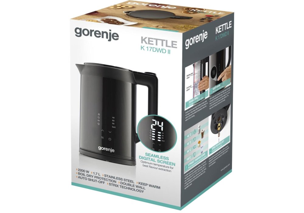Електрочайник Gorenje K17DWDII