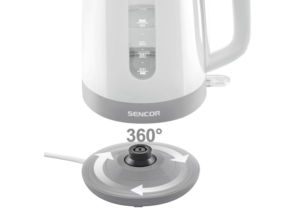 Електрочайник Sencor SWK 1020WH