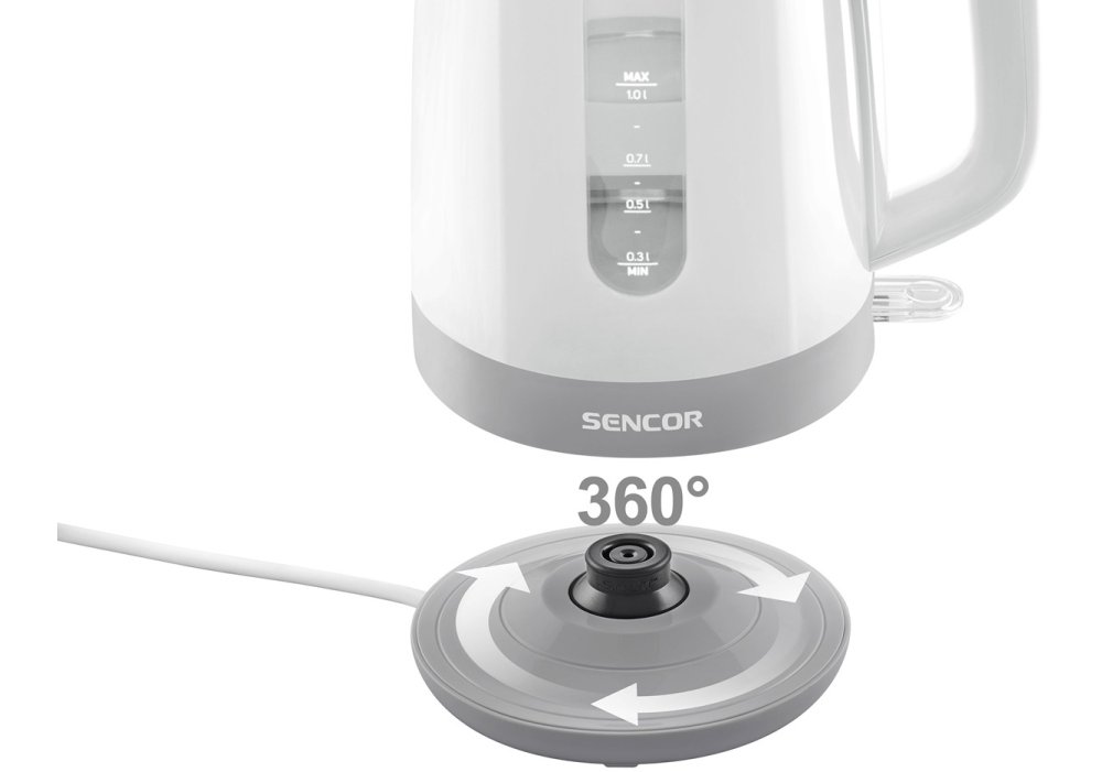Електрочайник Sencor SWK 1020WH