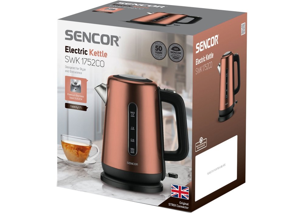 Електрочайник Sencor SWK 1752CO