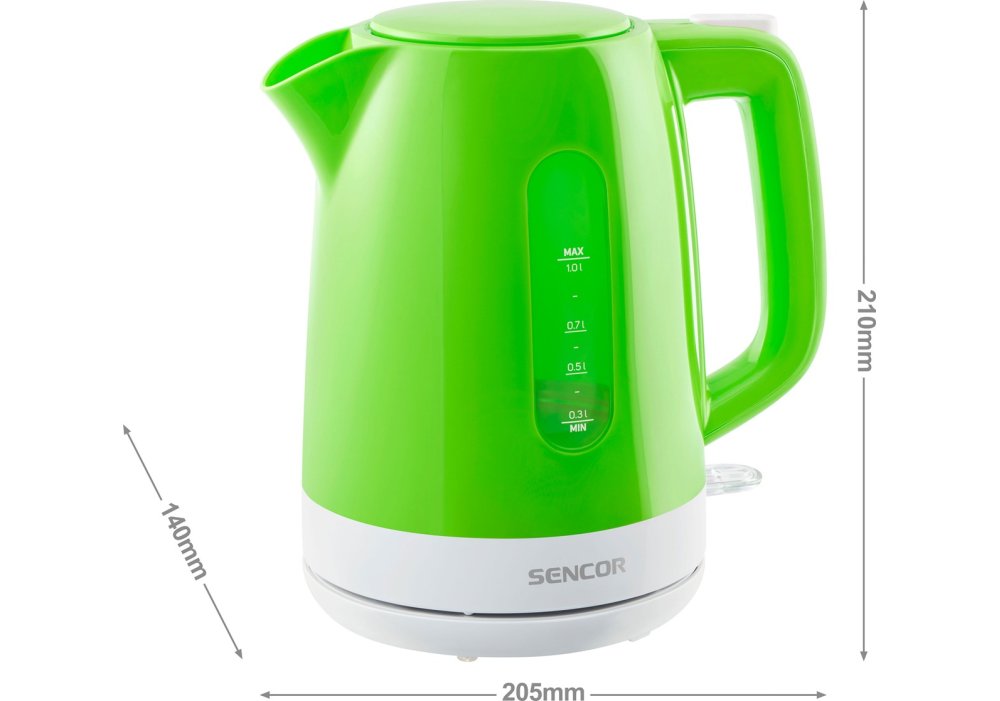 Електрочайник Sencor SWK 1021GR