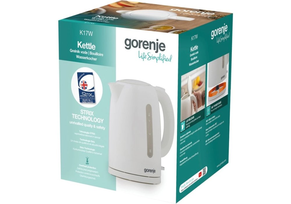 Електрочайник Gorenje K17W