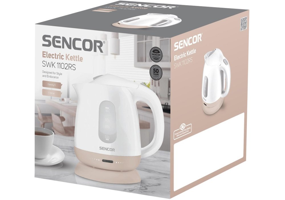Електрочайник Sencor SWK 1102RS