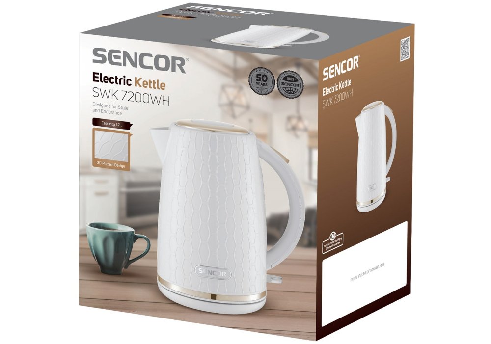Електрочайник Sencor SWK 7200WH