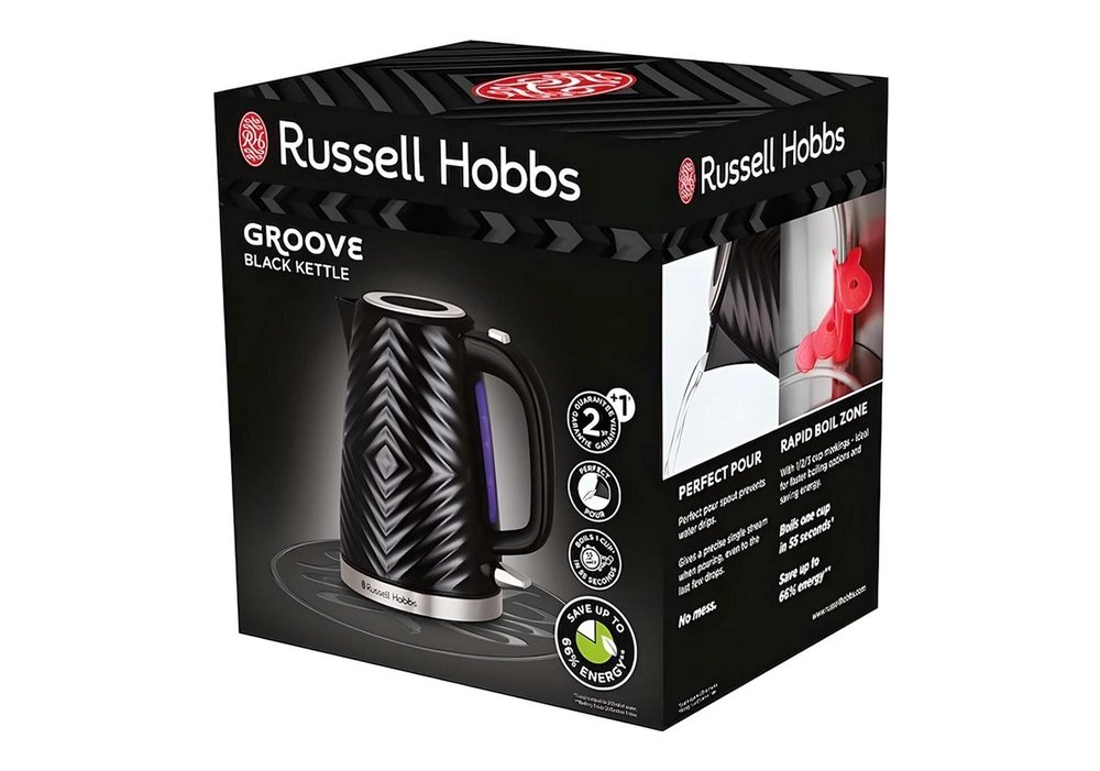 Електрочайник Russell Hobbs 26380-70 Groove Black
