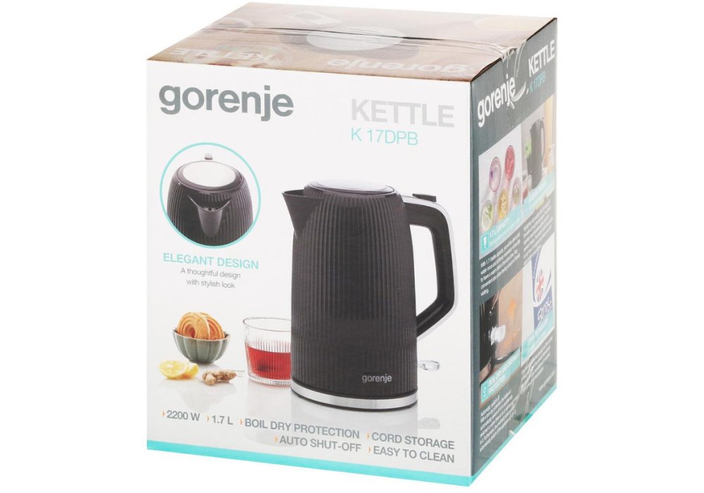 Електрочайник Gorenje K17DPB
