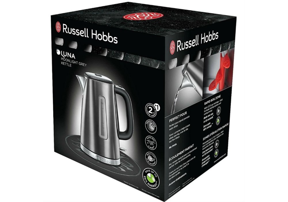 Елекрочайник Russell Hobbs 23211-70 Luna Moonlight Grey
