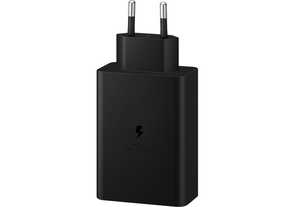 Сетевое зарядное устройство Samsung 65W Power Adapter Trio (w/o cable) EP-T6530NBEGEU Black