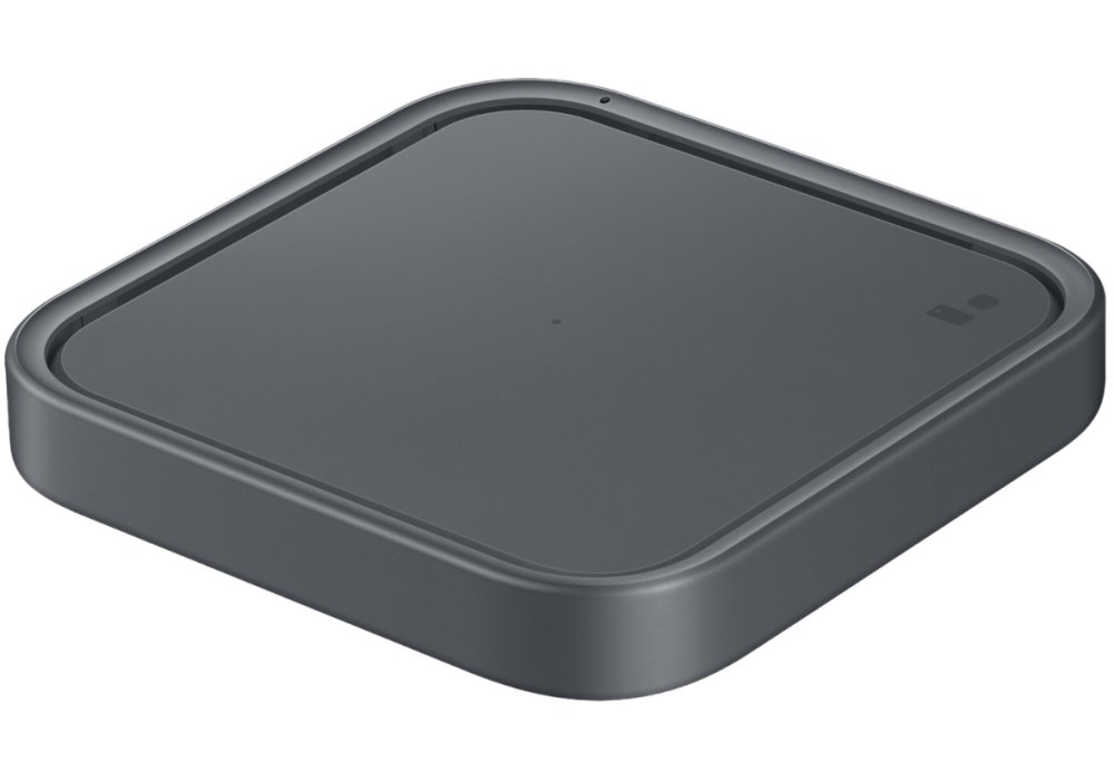 Зарядний пристрій бездротовий Samsung 15Вт з блоком живлення, сірий темний