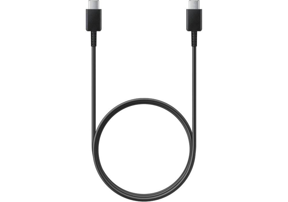 Мережевий зарядний пристрій Samsung 15W Power Adapter Type-C+Cable - Black (EP-T1510XBEGEU)