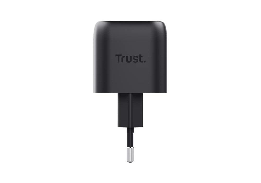 Зарядний пристрій мережевий Trust Maxo 30Вт, GaN, USB-C, PD/PPS, чорний