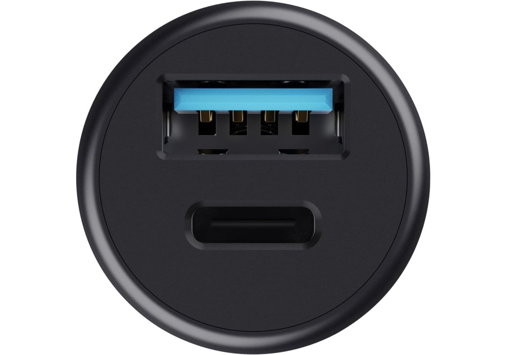 Автомобильное зарядное устройство Trust 38Вт USB-A/USB-C PD, QC, черный