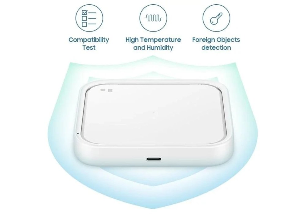 Зарядное устройство беспроводное Samsung 15Вт, белый