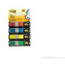 Стікери-закладка POST-IT, 12х43,2, 4 кольора класика, 35 арк.