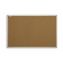 Дошка коркова ТМ 2x3, рамка алюмінієва C-line, 60 x 45 см