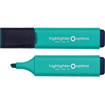 Маркер текстовыделитель OPTIMA 1-4 мм, бирюзовый