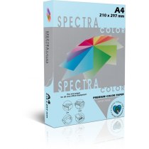 Бумага цветная SINAR SPECTRA А4 80 г/м2, 500 л, пастель, светло-голубая