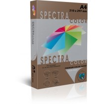 Бумага цветная SINAR SPECTRA А4 80 г/м2, 500 л, интенсив, темно-коричневая