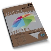 Папір кольоровий SINAR SPECTRA А4 80 г/м2, 100 арк, темний, темно - коричневий