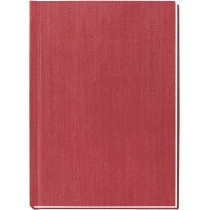 Блокнот А6, 80 л, "Текстиль" червоний