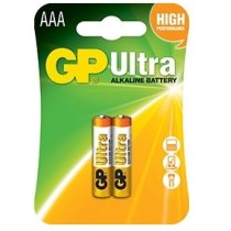 Батарейка GP Ultra Alkaline AАA 2 штуки в упаковці