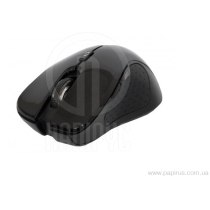 Миша бездротова DEFENDER Verso MS-375, 5кн+кл 1000/1600 dpi, глянцево-чорна