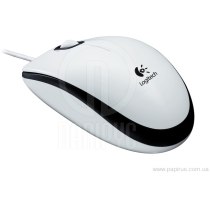 Мышь  LOGITECH Mouse M100 белый