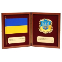 Набір символів України : прапор і картуш