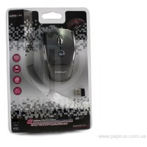 Мышь беспроводная Crown CMM-911W серый