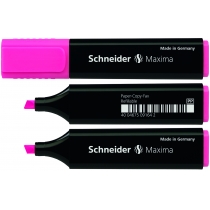 Маркер текстовиділювач SCHNEIDER MAXIMA 1-4,5 мм, рожевий