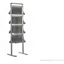 Буклетница двусторонняя (4 полки)