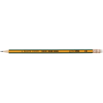 Олівець чорнографітний Economix синьо-жовтий