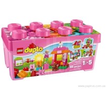 Конструктор LEGO "Универсальный набор LEGO® DUPLO®« Веселая розовая ко "