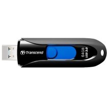 Флеш-пам'ять 64Gb Transcend USB 3.0, чорний