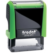 Оснастка автомат., TRODAT Printy пласт., для штампа 38х14мм, зелена