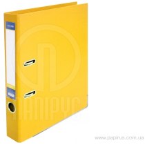 Папка-регистратор LUX А4 5см желтая (собранная)