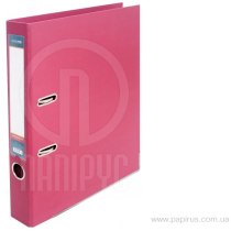 Папка-регистратор LUX А4 5см розовая (собранная)