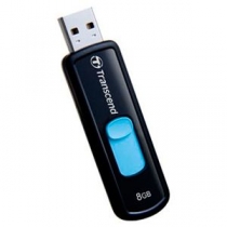 Флеш-пам'ять 8Gb Transcend USB 2.0, чорний