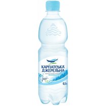 Вода мінеральна Карпатська Джерельна н/газ, 0,5л