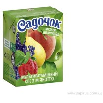 Нектар Садочок мультивитамин т/п 0,2л