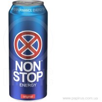 Напиток энергетический Non Stop сильногазированный 0.5 л