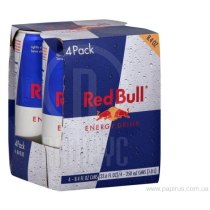 Напій енергетичний Red Bull 4 Pack 4*0,25 л